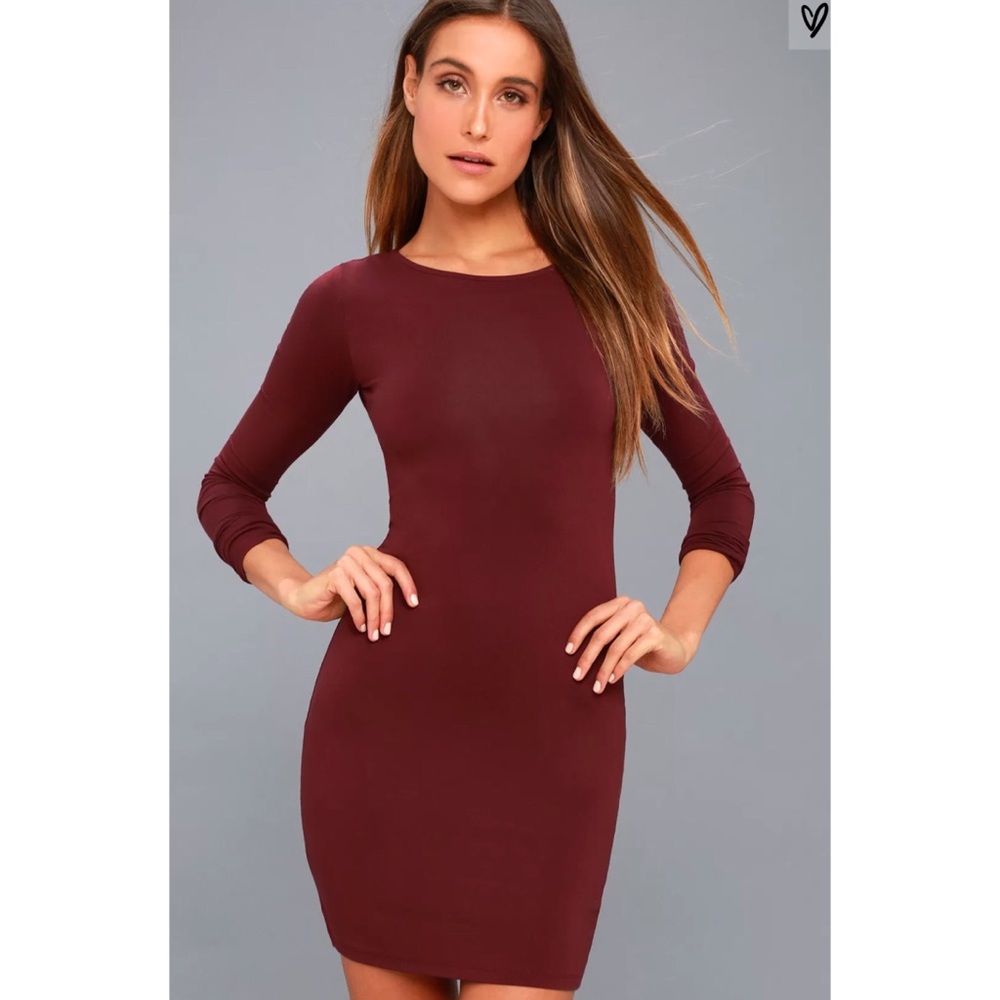 NWOT Lulu’s Mini Bodycon Dress Large